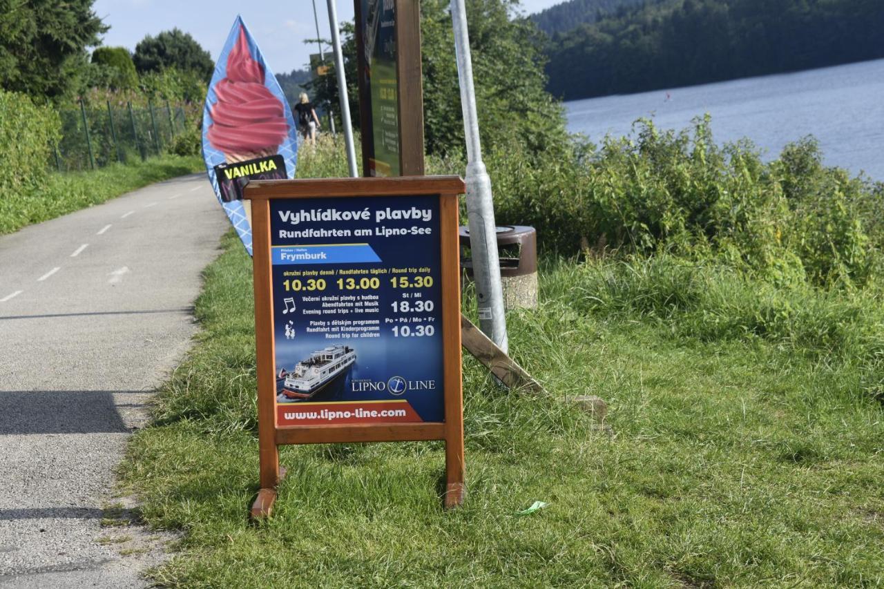 Nový Apartmán v areálu Wellness hotelu Frymburk Exterior foto